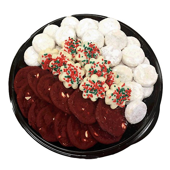 Bakery Cookie Tray Holiday 48 Count - Each