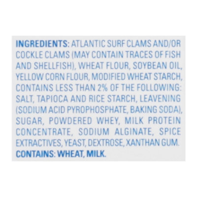 SeaPak Shrimp & Seafood Co. Clam Strips Oven Crispy - 12 Oz - Image 4