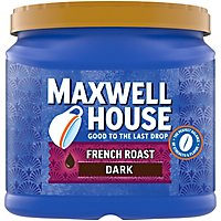 Maxwell House Dark Roast French Roast Ground Coffee Canister - 25.6 Oz - Image 4