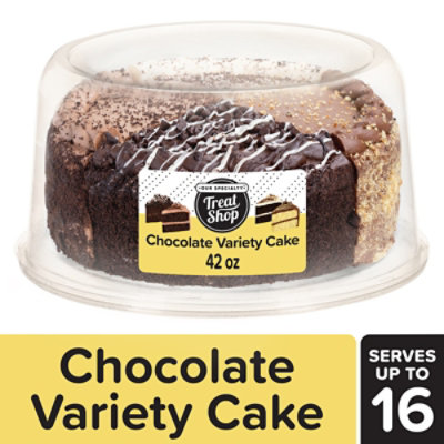 Richs Cake Variety Caramel Pumpkin Chocolate And Carrot Double Layer 8 Inch Each Vons