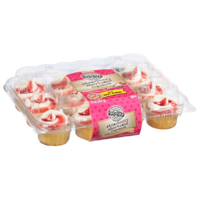 Two Bite Cupcake Strawberry Shortcake - Each