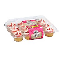 Two Bite Cupcake Strawberry Shortcake - Each