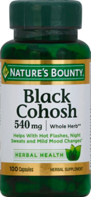 Nb Black Cohosh 540mg - 100 Count - Image 2