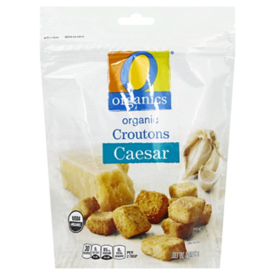 O Organics Organic Croutons Caesar - 4.5 Oz