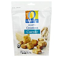 O Organics Organic Croutons Caesar - 4.5 Oz