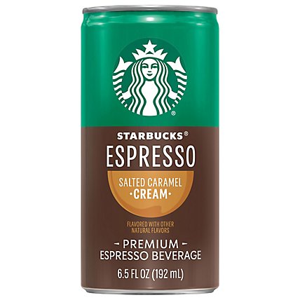 Starbucks Doubleshot Espresso Beverage Espresso & Salted Caramel Cream - 6.5 Fl. Oz. - Image 2