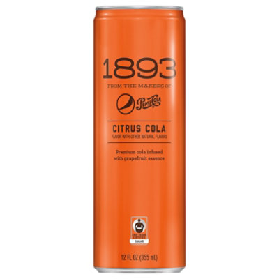 1893 Citrus Cola From The Makers Of Pepsi - 12 Fl. Oz. - tomthumb