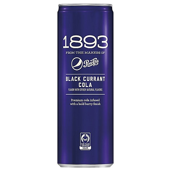 Pepsi Cola 1893 Cola Black Currant - 12 Fl. Oz.