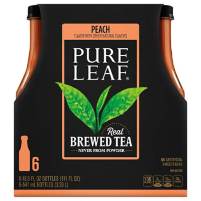 Pure Leaf Tea Real Brewed Peach - 6-18.5 Fl. Oz.