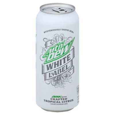 mountain dew can label