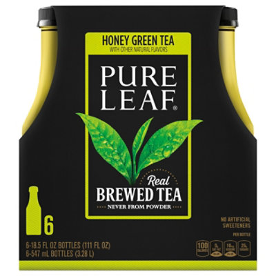 Pure Leaf Tea Real Brewed Honey Green Tea - 6-18.5 Fl. Oz. - Image 3