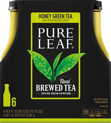 Pure Leaf Tea Real Brewed Honey Green Tea - 6-18.5 Fl. Oz. - Image 2