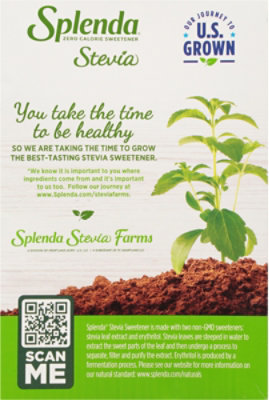 Splenda Naturals Sweetener No Calories Stevia Leaf Box - 80 Count - Image 6