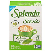 Splenda Naturals Sweetener No Calories Stevia Leaf Box - 80 Count - Image 2