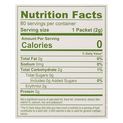 Splenda Naturals Sweetener No Calories Stevia Leaf Box - 80 Count - Image 4