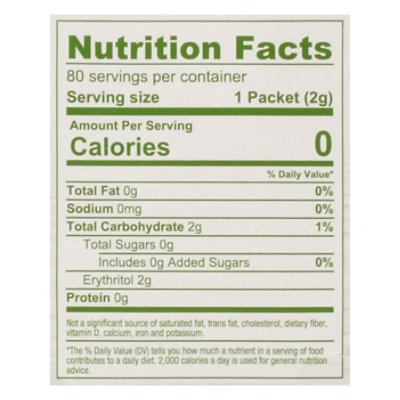 Splenda Naturals Sweetener No Calories Stevia Leaf Box - 80 Count - Image 4