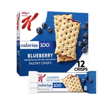 Kelloggs Special K Pastry Crisps Blueberry 100 Calorie Snacks 12 Count - 5.28 Oz - Image 1