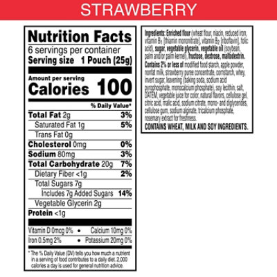 Kelloggs Special K Pastry Crisps Strawberry 100 Calorie Snacks 12 Count - 5.28 Oz - Image 3