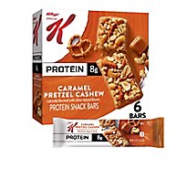 Special K Protein Snack Bars Caramel Pretzel Cashew 6 Count - 7.38 Oz