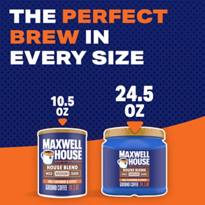Maxwell House House Blend Medium Roast Ground Coffee - 24.5 Oz - Image 5