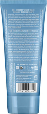 Dr Bronner Shaving Soap Unscented - 7 Oz - Image 5