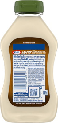 Kraft Mayo with Avocado Oil Reduced Fat Mayonnaise Bottle - 12 Fl. Oz. - Image 7