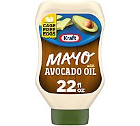 Kraft Mayo Mayonnaise Reduced Fat Avocado Oil Squeeze Bottle - 22 Fl. Oz.
