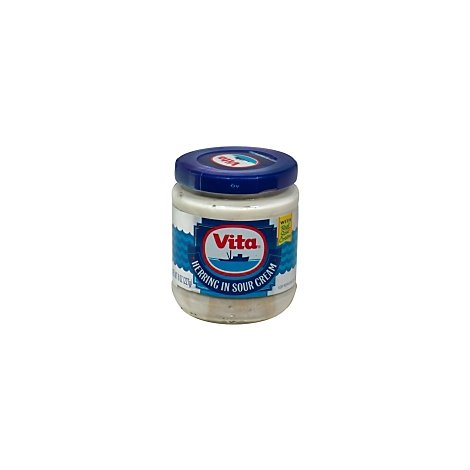 Vita Herring In Sour Cream - 12 Oz