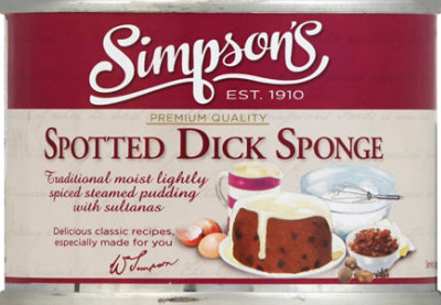 Simpsons Spotted Dick Sponge - 10.2 Oz - Image 2