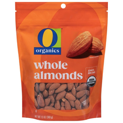 O Organics Whole Almonds - 13 Oz - Image 1