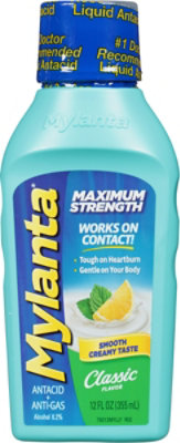 Mylanta Liquid Classic Max-Str 01028 - 12 Fl. Oz. - Image 2