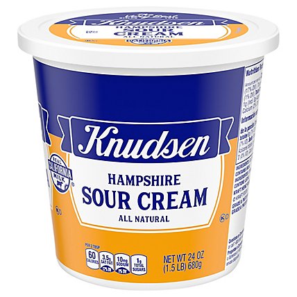 Knudsen Hampshire Sour Cream - 24 Oz - Image 3