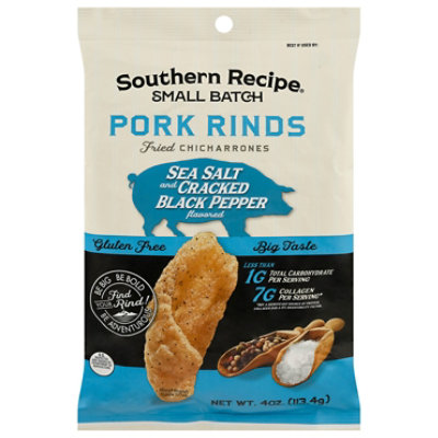 Southern Recipe Small Batch Pork Rinds Sea Salted & Cracked Black Pepper - 4 Oz - Image 3