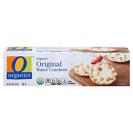 O Organics Cracker Water Original - 4.4 Oz - Image 3