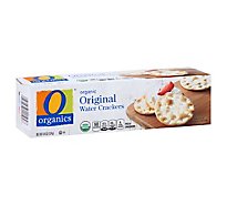O Organics Cracker Water Original - 4.4 Oz