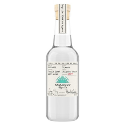 Casamigos Tequila Blanco 80 Proof - 375 Ml - Image 1