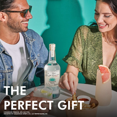 Casamigos Tequila Blanco 80 Proof - 375 Ml - Image 5