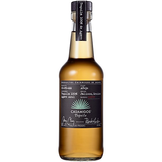 Casamigos Tequila Anejo 80 Proof - 375 Ml