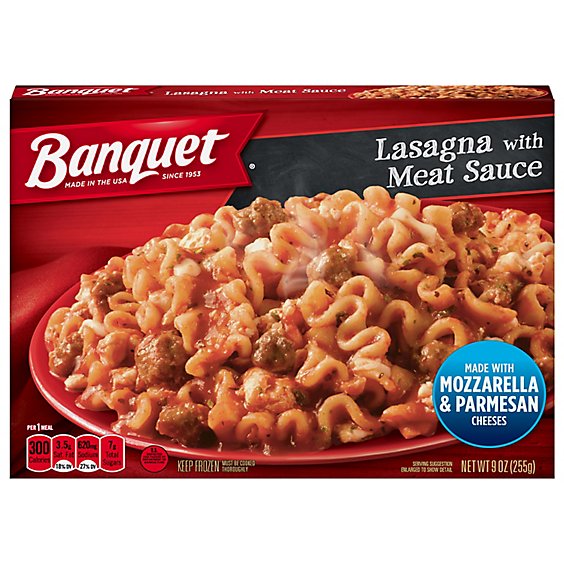Banquet Lasagna - 9 Oz