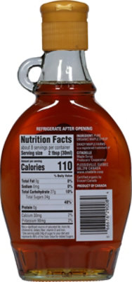Shady Maple Syrup Ambr Rich Taste Organic - 8 Oz - Image 6
