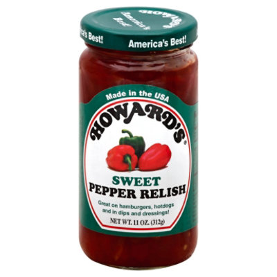 Howards Relish Pepper Sweet - 11 Oz - Image 1