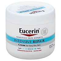 Eucerin Intensive Repair Creme for Very Dry Skin - 16 Oz - Image 1