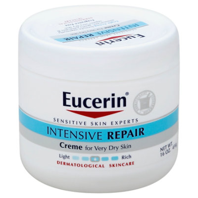 Eucerin Intensive Repair Creme for Very Dry Skin - 16 Oz