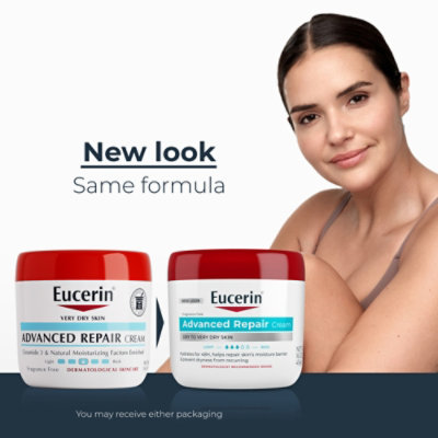 Eucerin Intensive Repair Creme for Very Dry Skin - 16 Oz - Image 2