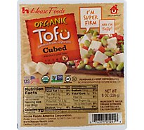 House Foods Tofu Super Firm Cubed Organic - 8 Oz