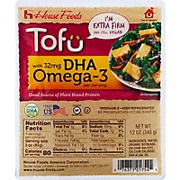House Foods Tofu With Omega 3 Extra Firm - 12 Oz - Image 2