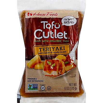 House Foods Tofu Cutlet Teriyaki - 6 Oz - Image 2