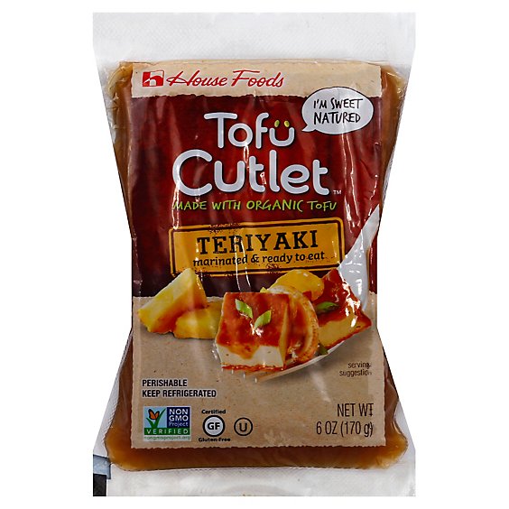 House Foods Tofu Cutlet Teriyaki - 6 Oz