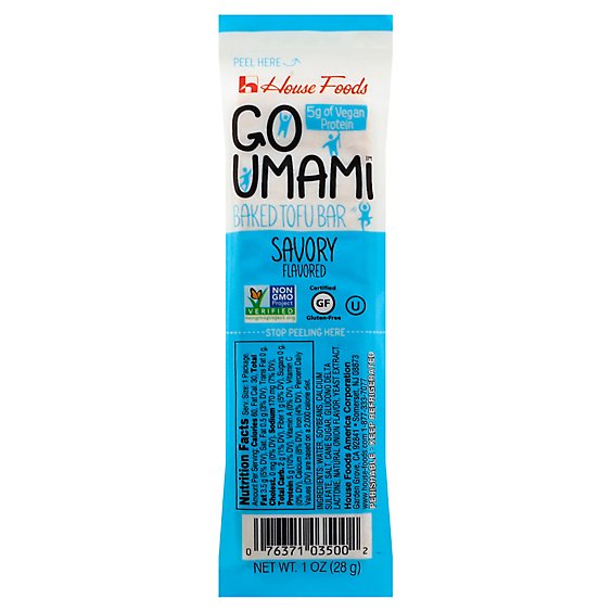 House Foods Go Umami Tofu Bar Savory - 1 Oz