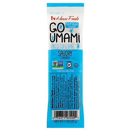 House Foods Go Umami Tofu Bar Savory - 1 Oz - Image 1